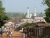 Виды центра города Сокоде - Новая мечеть на переднем плане и Великая Мечеть в дали на заднем фоне