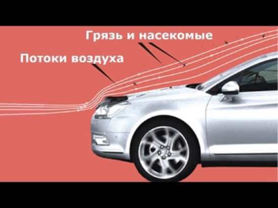 Помогает ли мухобойка и как работает дефлектор капота